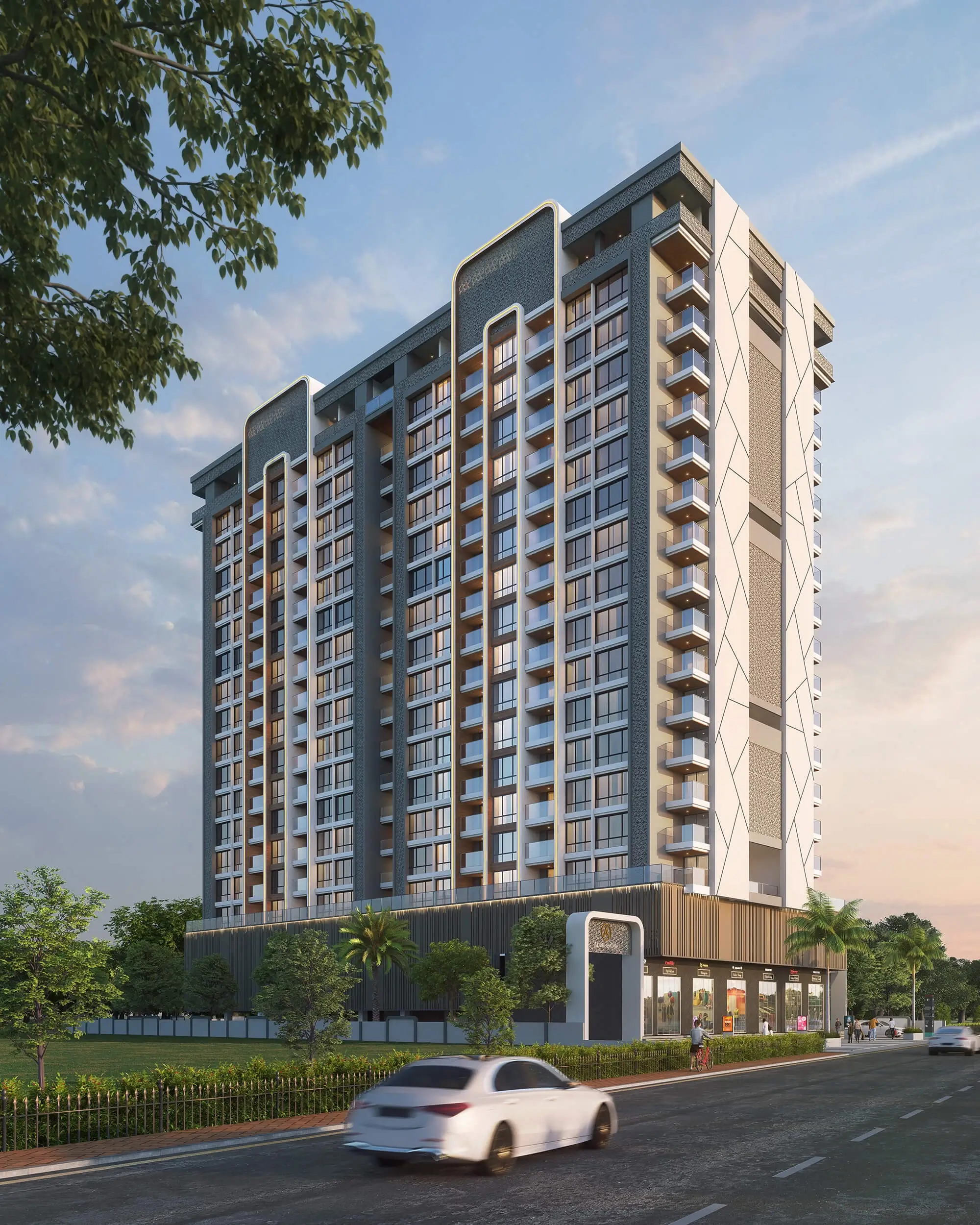 AddressOne Side Elevation